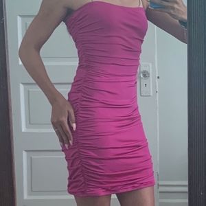 Pink Tube Dress